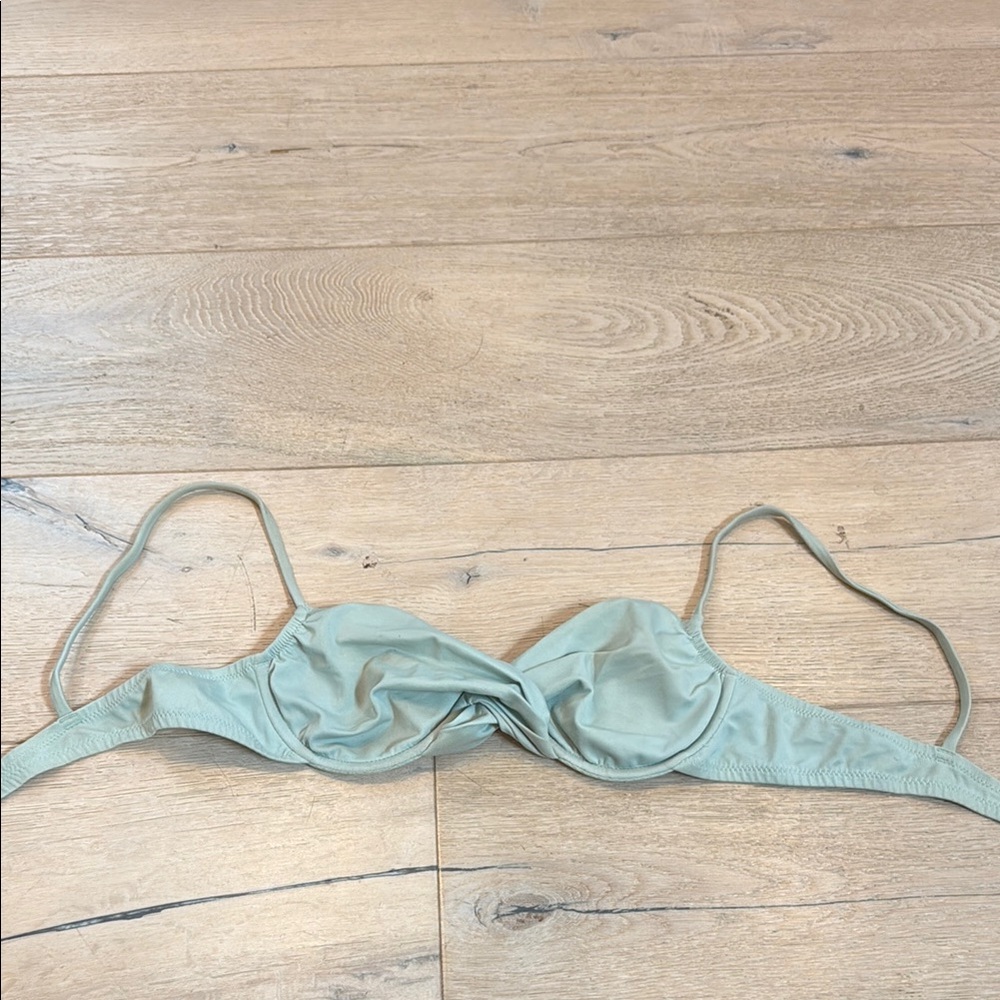 Stylish Green Bikini Top